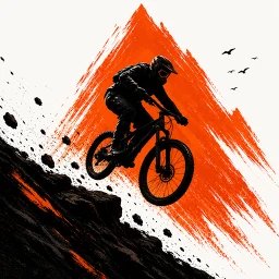 Bike POV: Downhill Rush