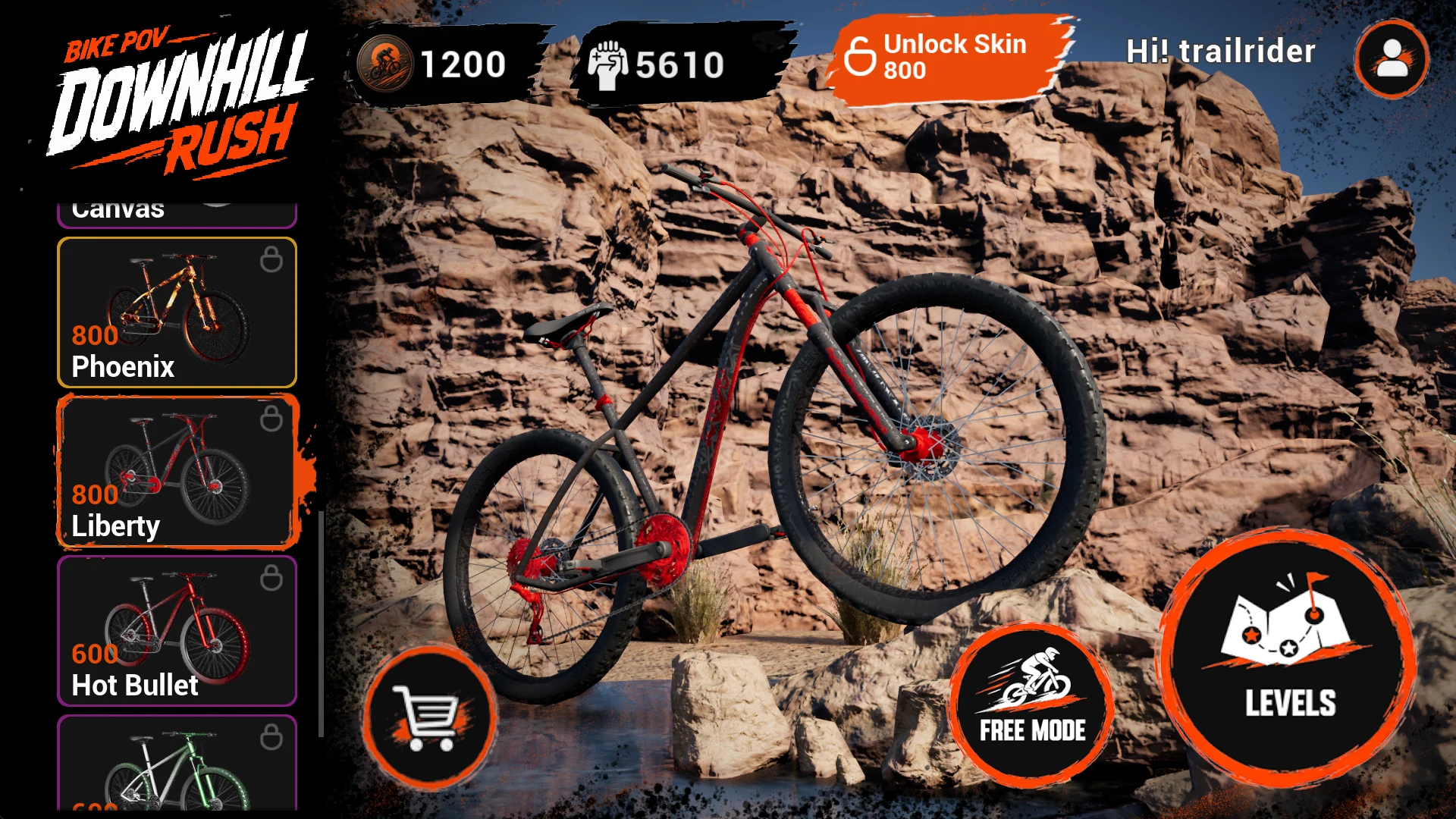 Bike POV: Downhill Rush screenshot