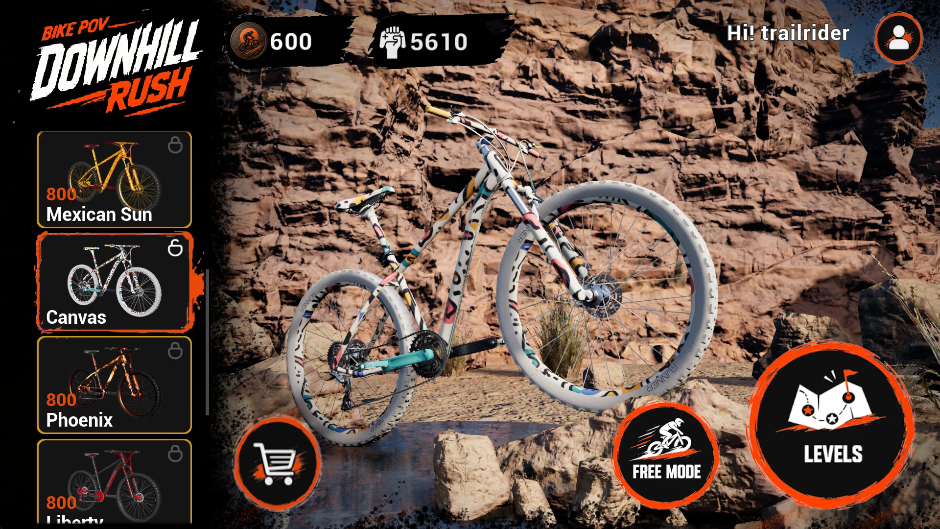 Bike POV: Downhill Rush screenshot